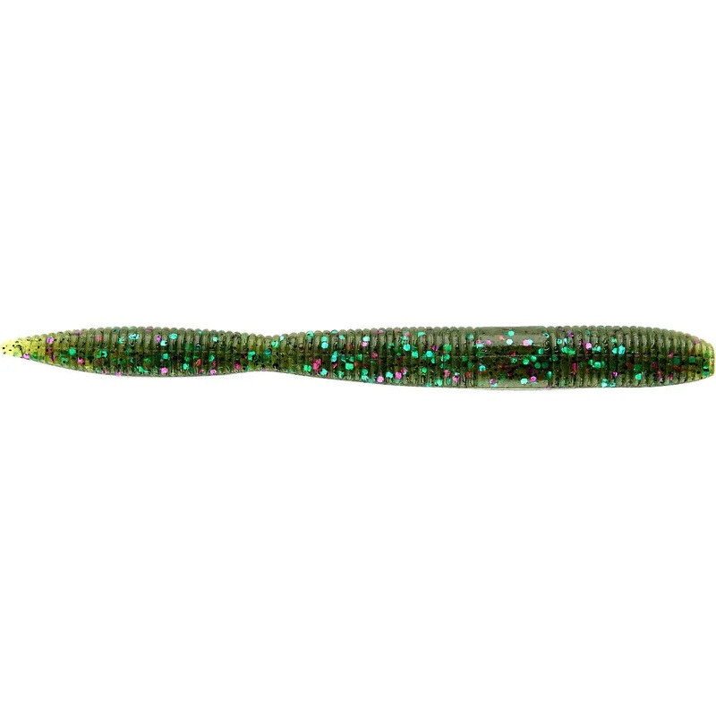 Z-Man 5″ FattyZ Worm (6 Pk) Black Blue Flake
