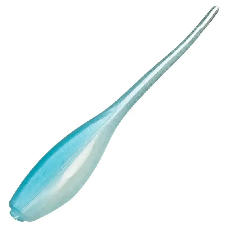 Bobby Garland 2″ Mo’ Glo Baby Shad (18 Pk) Blue Ghost