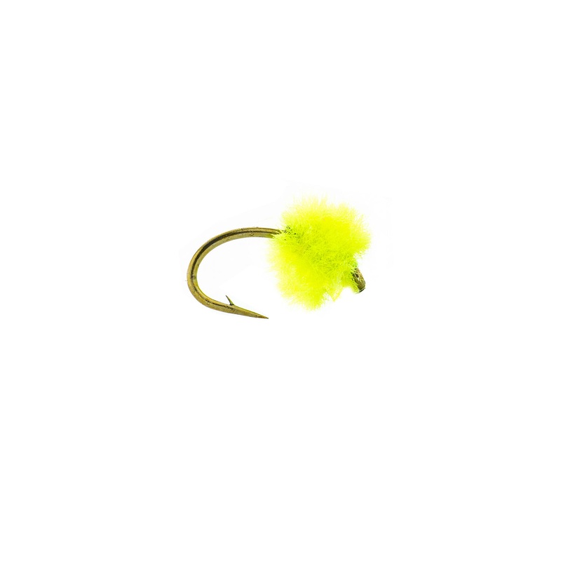 Umpqua Micro Egg Weighted – Chartreuse (3-Pack) 16 Chartreuse