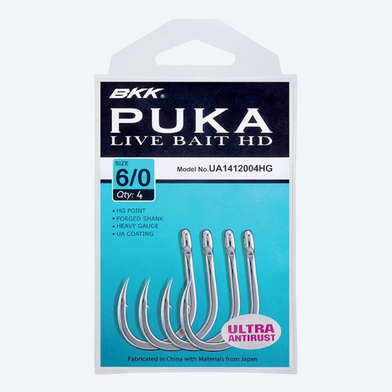 BKK Hooks Puka Livebait HD 3/0 – 5pk