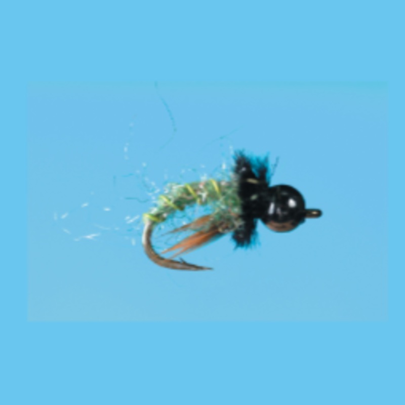 Solitude Bead Head Electric Rock Worm 12