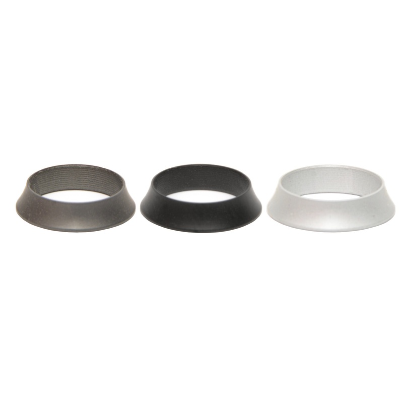 Swooped Aluminum Winding Checks FAWC – Matte Finish Matte Black 8.0