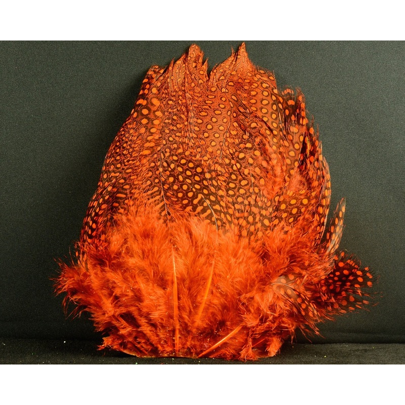 Whiting Farms Guinea Fowl –  Tail Orange
