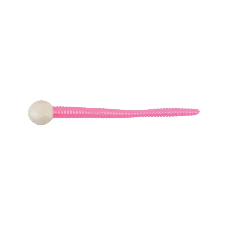 BERKLEY POWERBAIT FLOATING MICE TAILS White/Bubble Gum 2″