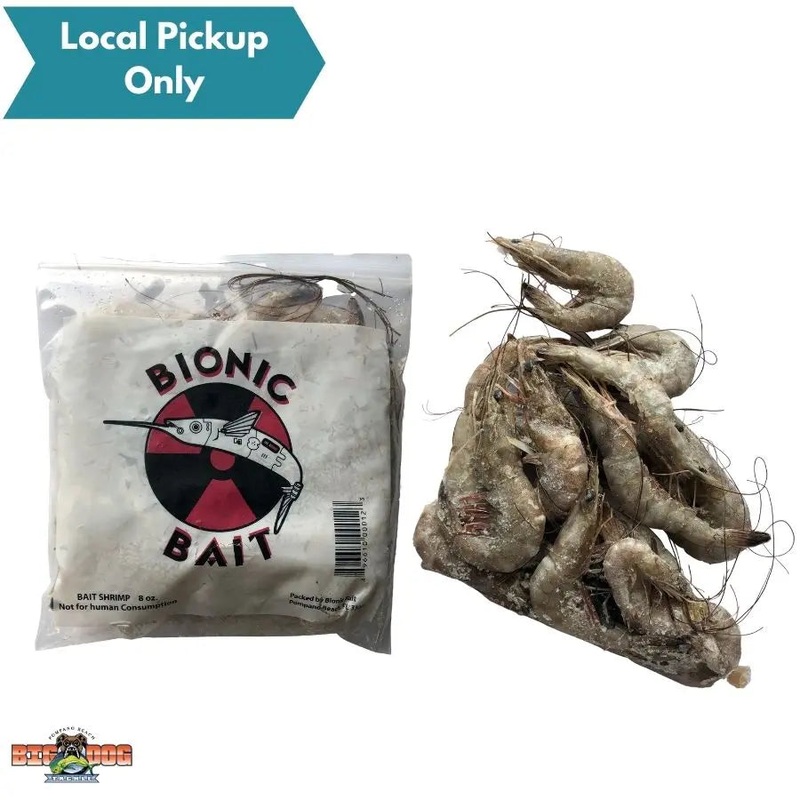 BIONIC BAIT FROZEN SHRIMP 8OZ