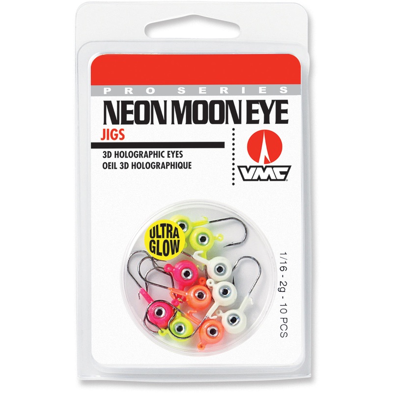 VMC Neon Moon Eye Jig Glow Kit 1/32 oz
