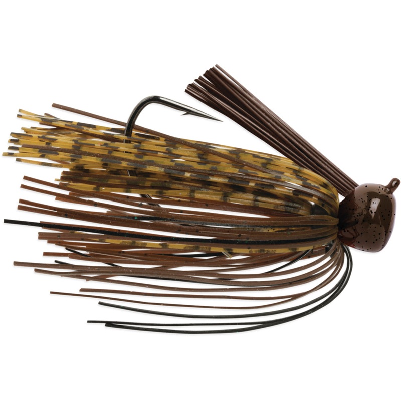 VMC Weedless Football Jig Black Blue Purple 1/2 oz