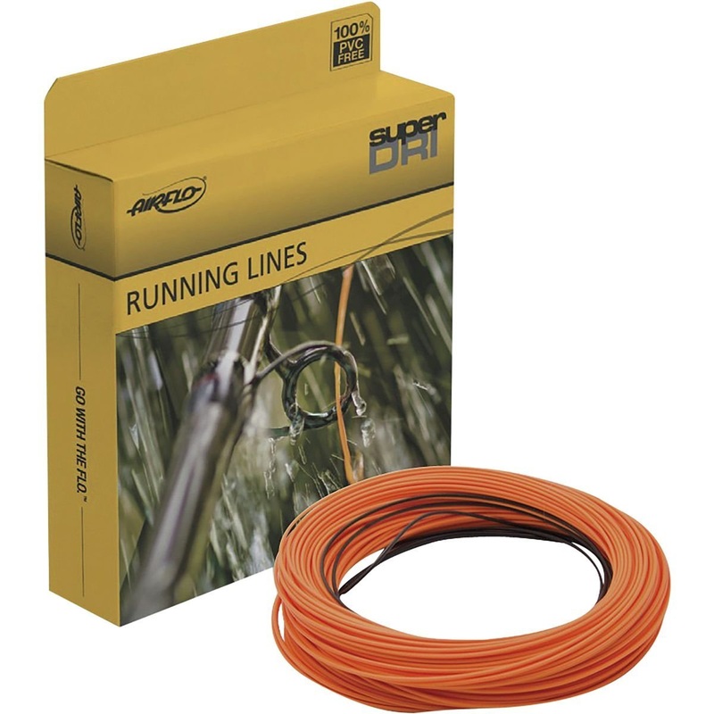 Airflo Super-Dri Running Line Orange Floating 30LB