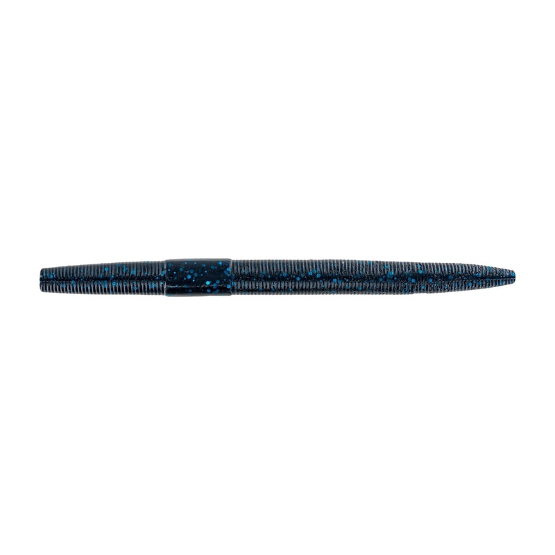 BIG BITE BAITS TRICK STICK Black/Blue Metal Flake 5″