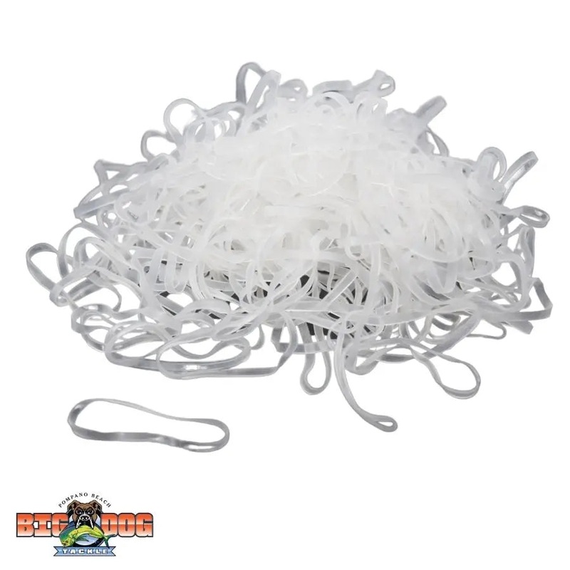 R&R TACKLE CLEAR BAIT RIGGING BANDS SMALL 50pk