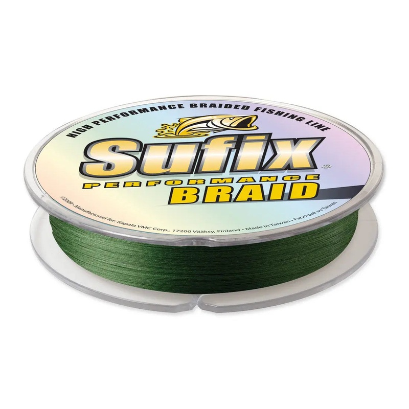 SUFIX PERFORMANCE BRAID 3500YDS LO-VIS GREEN 65lb