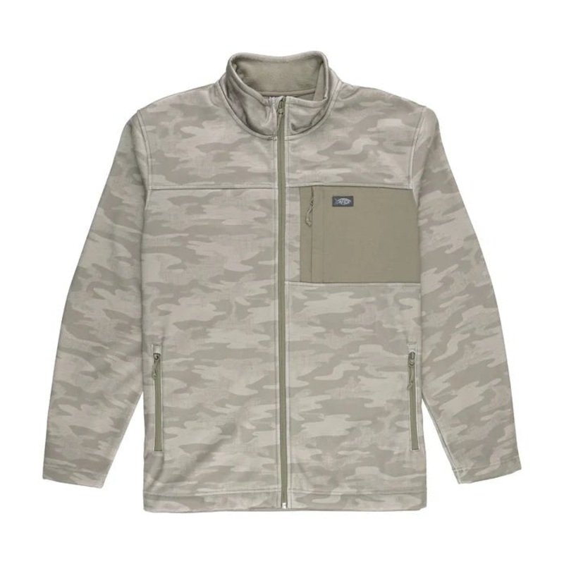 Aftco Ripcord Tactical Softshell Jacket L Khaki Blur Camo