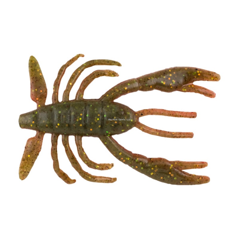 Berkley Gulp Alive Crabby, Imitates Live Crab, 2″, Pint Tub Camo