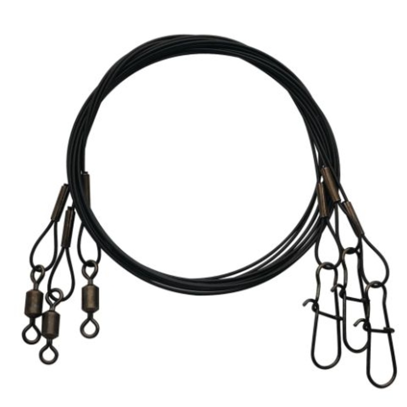Eagle Claw Steel Leader 6″-20lb