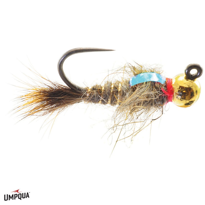 Umpqua Jigged Tungsten Hare’s Ear 8