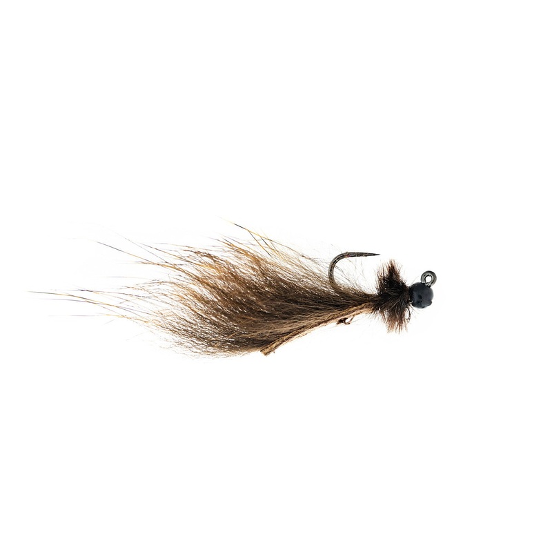 Umpqua Mini Jig Leech – Brown (3-Pack) 12 Brown