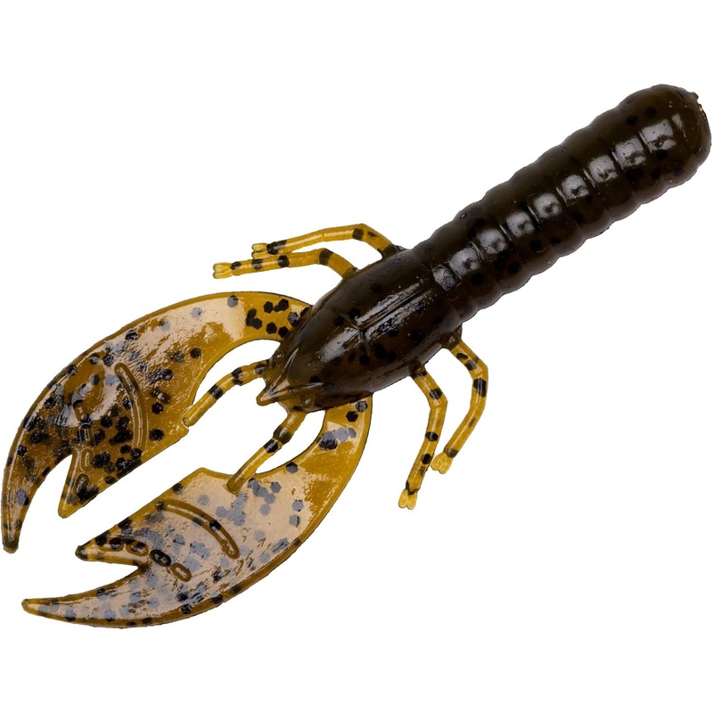 Yum Craw Papi 2 3/4″ Soft Plastic Craw Green Pumpkin