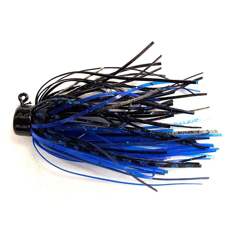 Z-Man ShroomZ Micro Finesse Jig 1/8 oz. 2 pack Black Blue
