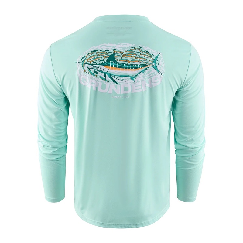 Grundns M’s Marlin Magic LS Tech Tee Yucca S