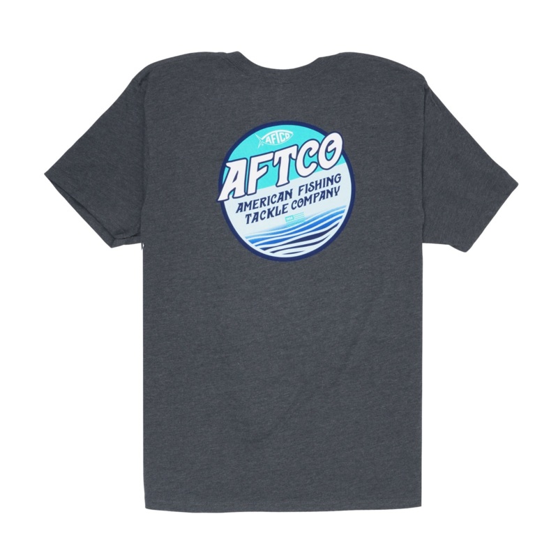 AFTCO ICE CREAM SHIRT Charcoal Heather Medium