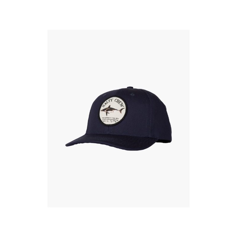 SALTY CREW YOUTH BRUCE 6 PANEL HAT BLACK