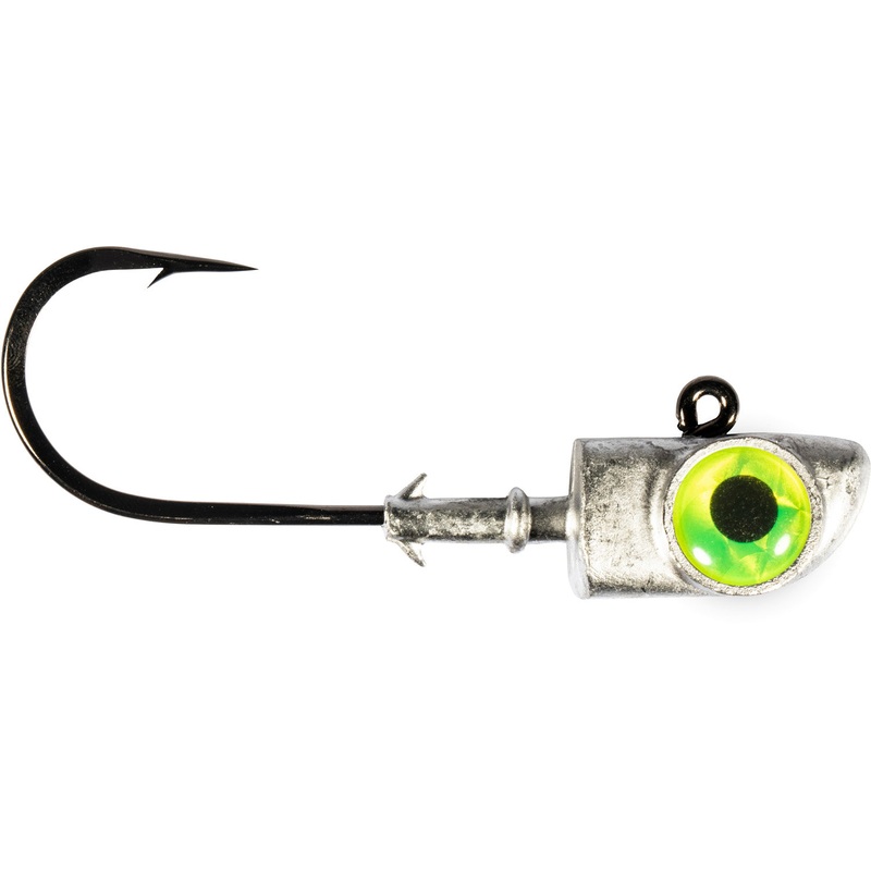 Z-Man DieZel Eye Jig Heads Chartreuse 6/0 – 3/8 oz