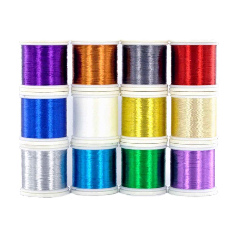 12-Spool ProWrap Metallic Thread Assortment Kit Size A