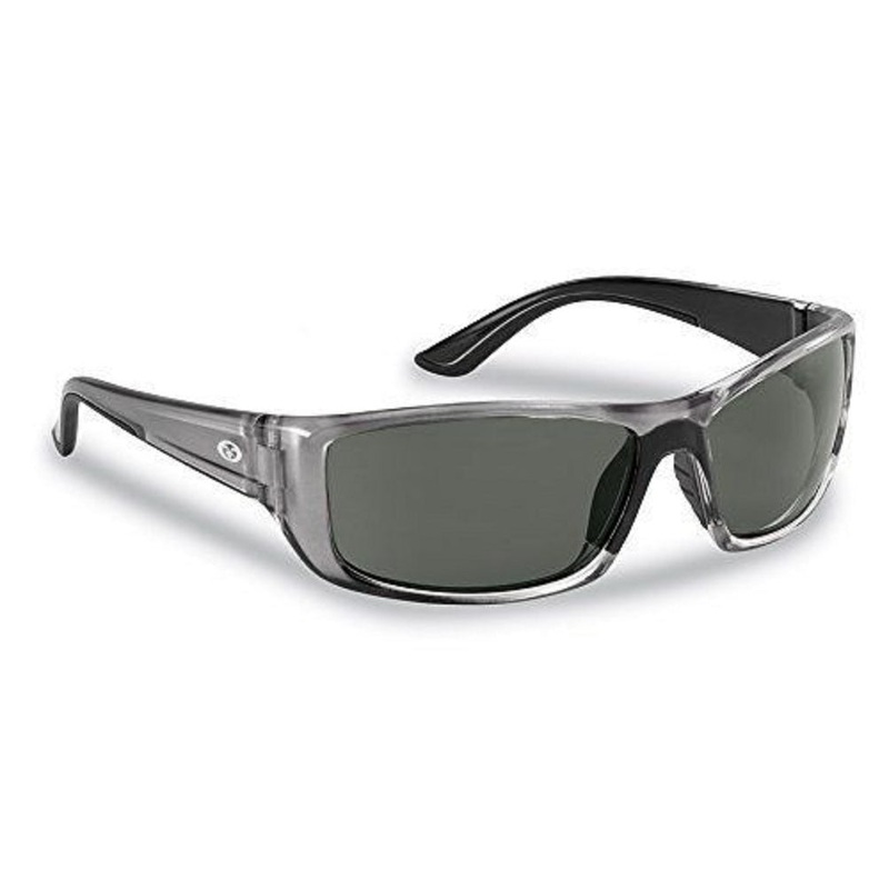 Flying Fisherman Buchanan Polarized Sunglasses Black Yellow Amber