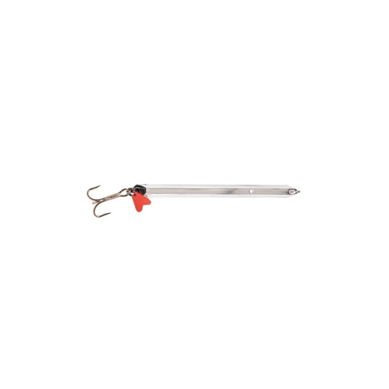 P-Line Hex Bar Jig Treble Hook, Chrome, 7″, 16 oz,