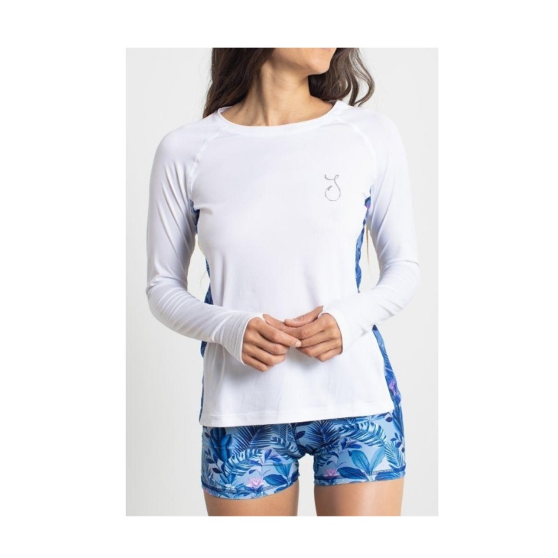 REEL SKIPPER MYSTIC MERMAID VENTED PERFORMANCE L/S FLOR S