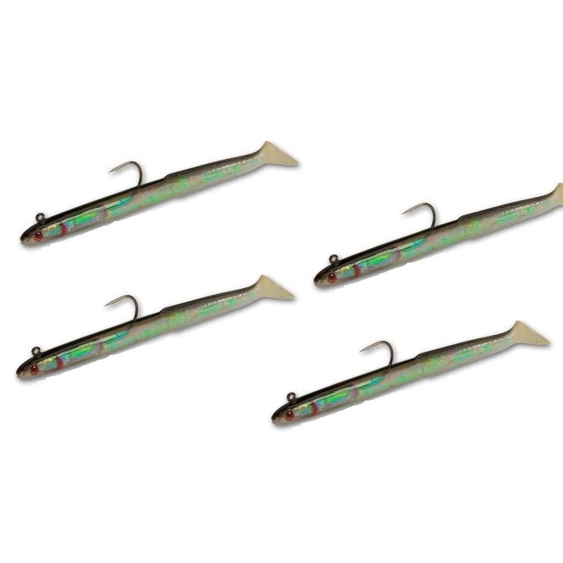 Tsunami Holographic Sand Eel 6″ Black Back