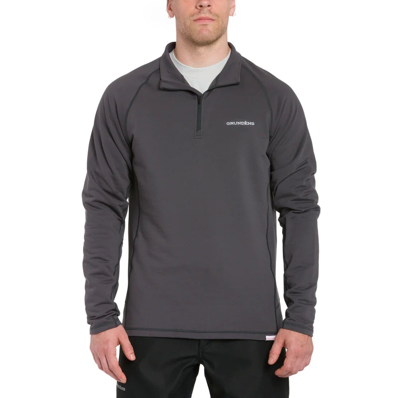 Grundens Grundies Mid 1/4 Zip Top Anchor S