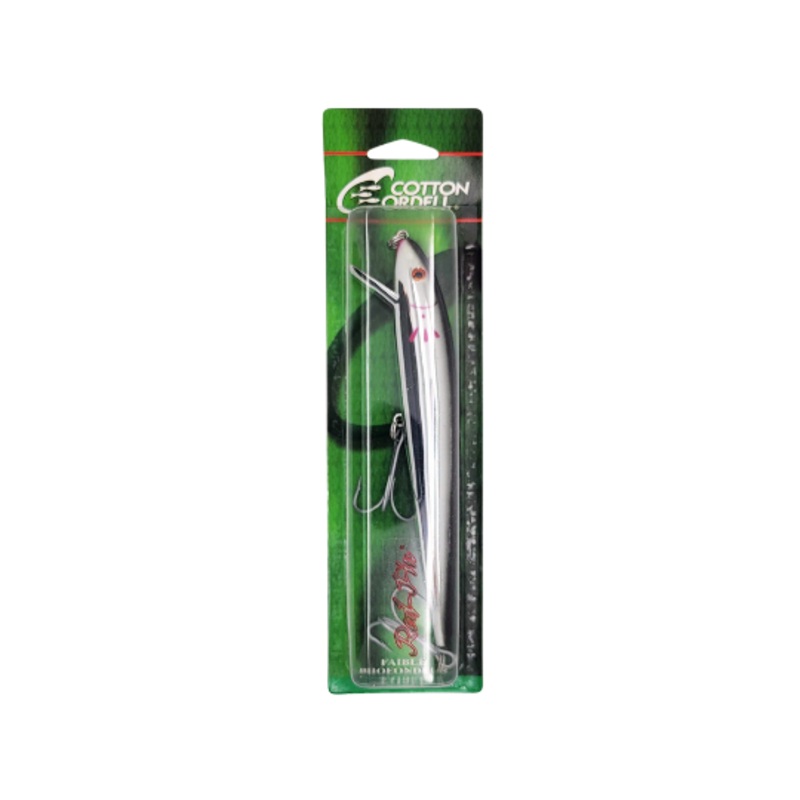 Cotton Cordell C1004 Red-Fin Chrome Black 7″, 1 Oz, 3/0 0′ – 1′