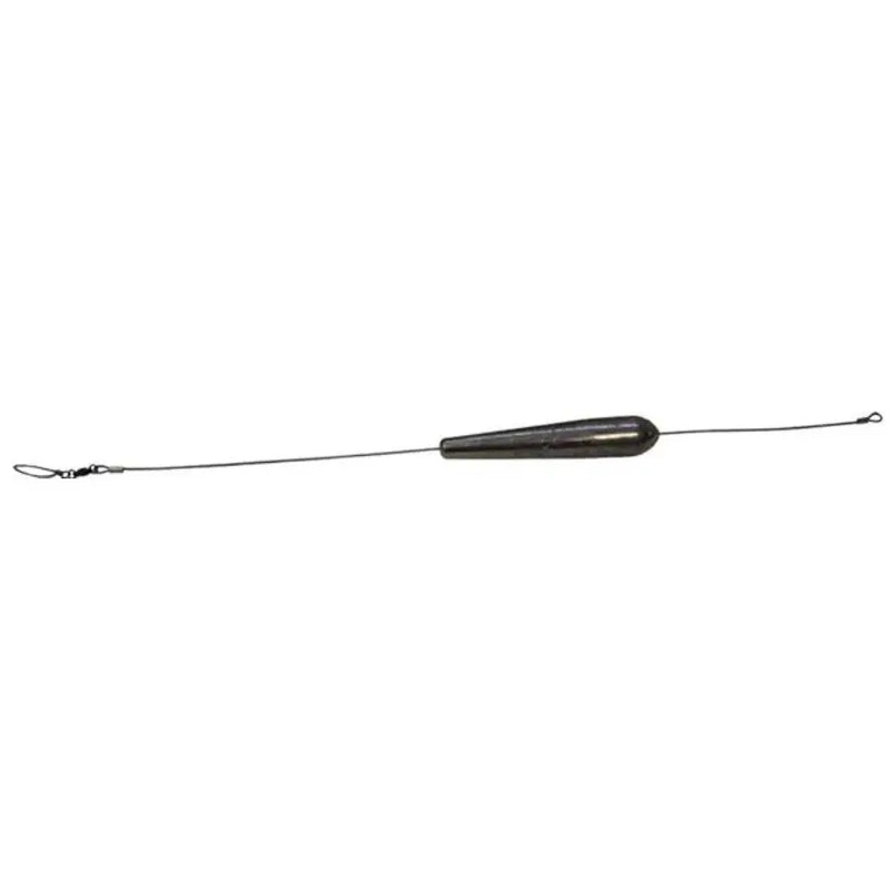 DIAMOND TROLLING WEIGHT RIGGED SOLID CABLE 32OZ