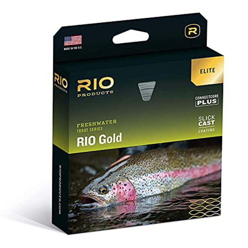 Rio Elite Gold Fly Line Moss/Gold/Gray WF5F