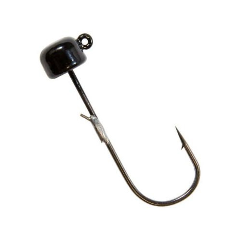 Z-Man Power Finesse ShroomZ Jigheads 3 pack 1/10 oz – Black
