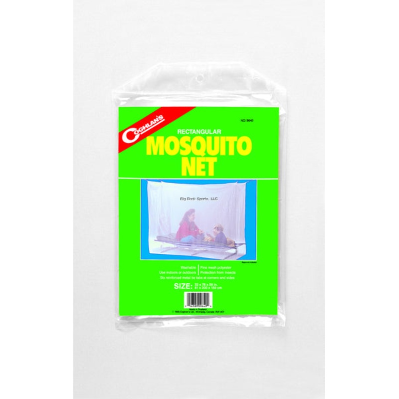 Coghlans Fine Mesh Mosquito Net 32″x78″x59″ Rectangle