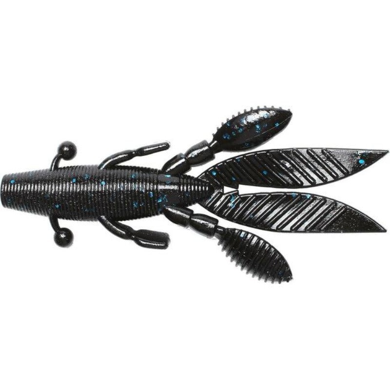 Yamamoto Flappin’ Hog 4.5″ (7 Pk) Black Blue Flake