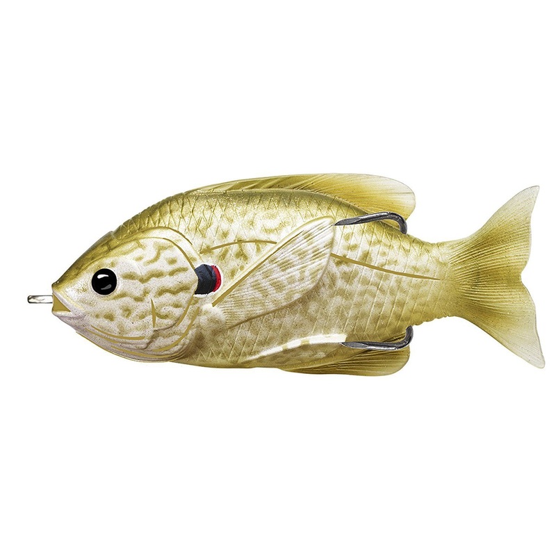 Livetarget Hollow Body Sunfish 556 – Bronze Pumpkinseed 90mm (3-1/2″)