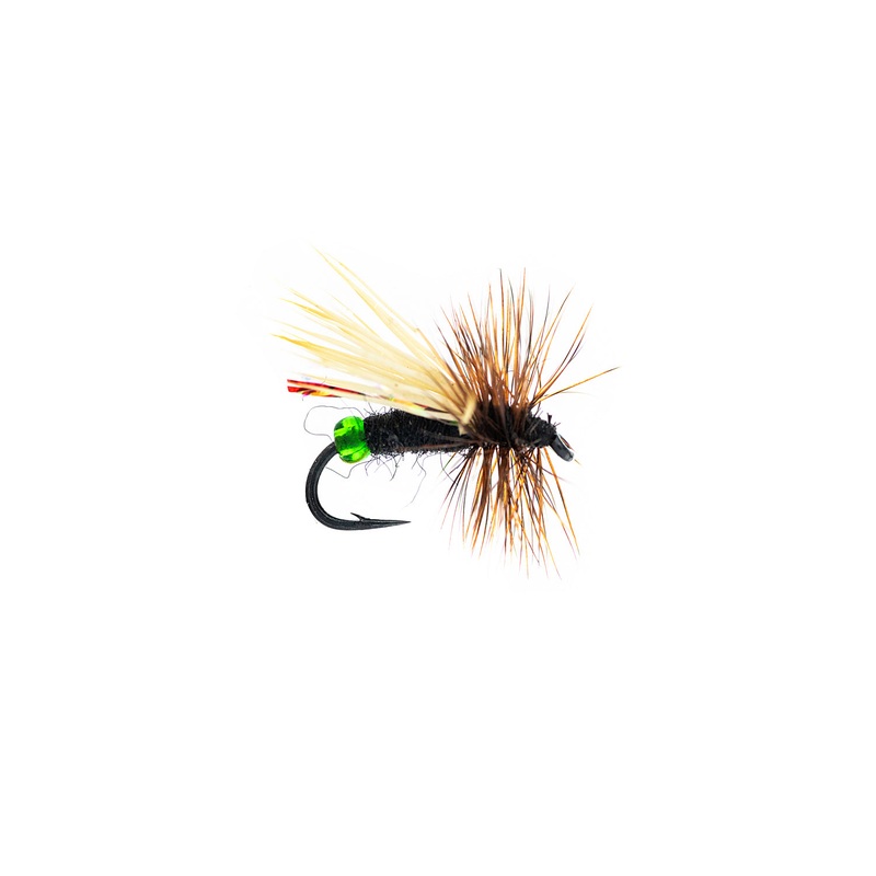 Umpqua Mother’s Day Caddis – Black  (3-Pack) 16 Black