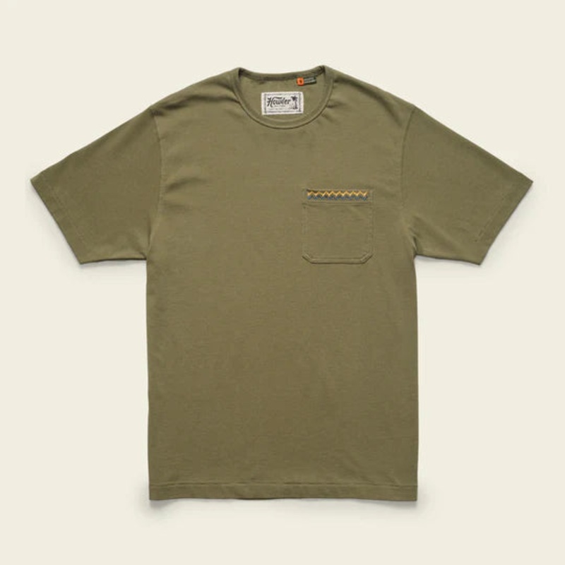 Howler Bros – Spectrum Pocket T-Shirt – Lichen Green Lichen Green M