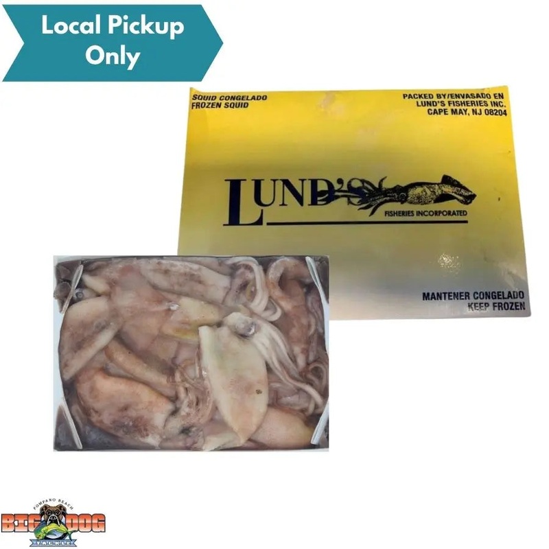LUNDS FROZEN SQUID 5LB