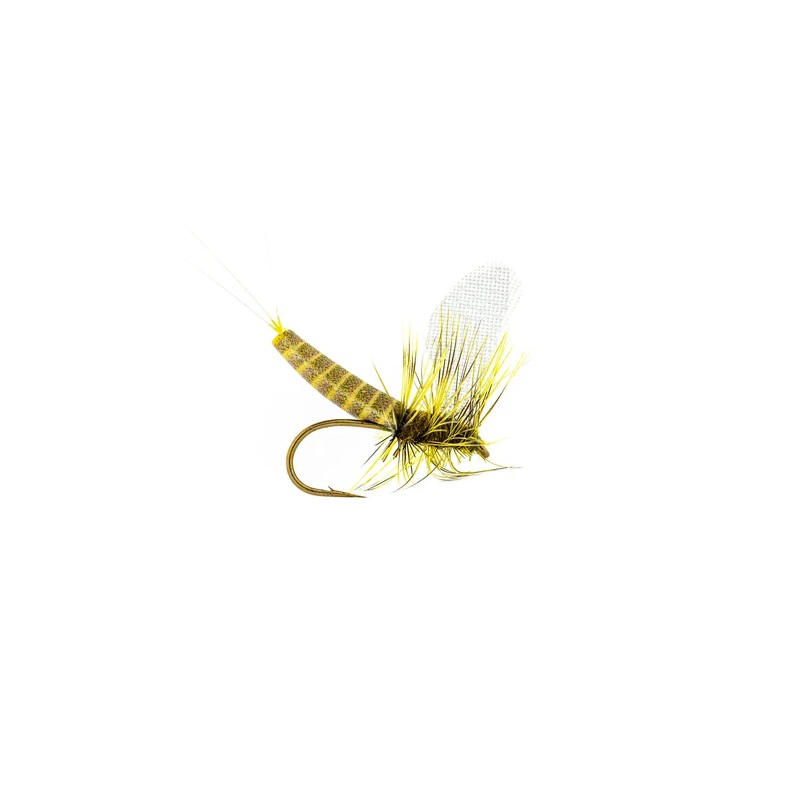 Montana Fly Company Lucent Wing True Green Drake – Green (3-Pack) 12