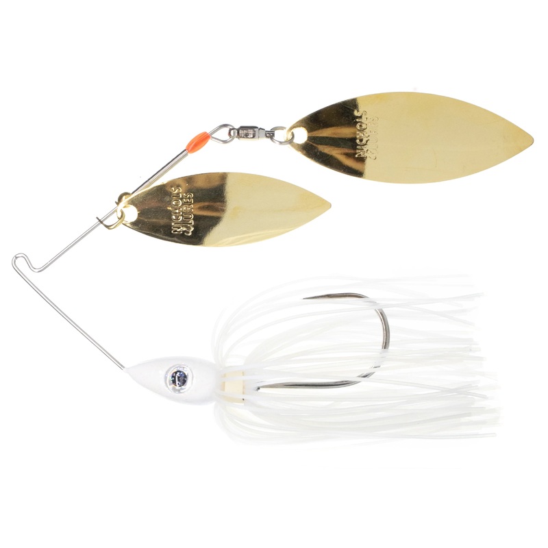 Nichols Pulsator Gold Rush Spinnerbait 3/8oz Blue Shad
