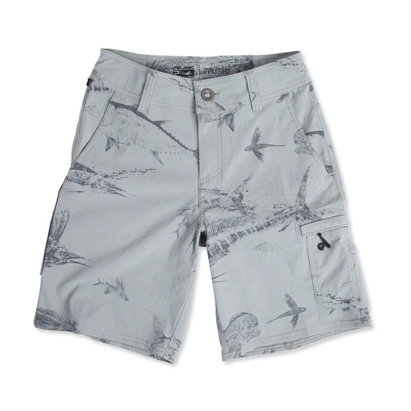 PELAGIC YOUTH TRAVERSE SHORT GYOTAKU GREY 25