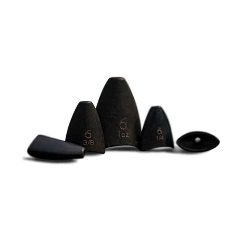6TH SENSE “PITCH FLAT” TUNGSTEN – FLIPPING WEIGHT 1/4 OZ (3PK)