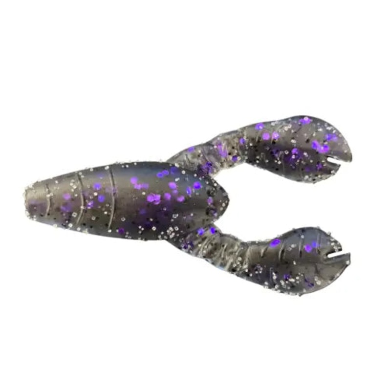Great Lakes 2.1″ Finesse Snack Craw (6 Pk) Black Blue