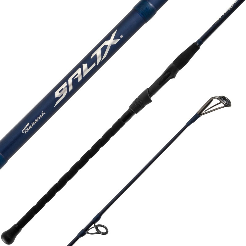 Tsunami 2024 Saltx II Surf Spinning Rods TSSTXIISS771M