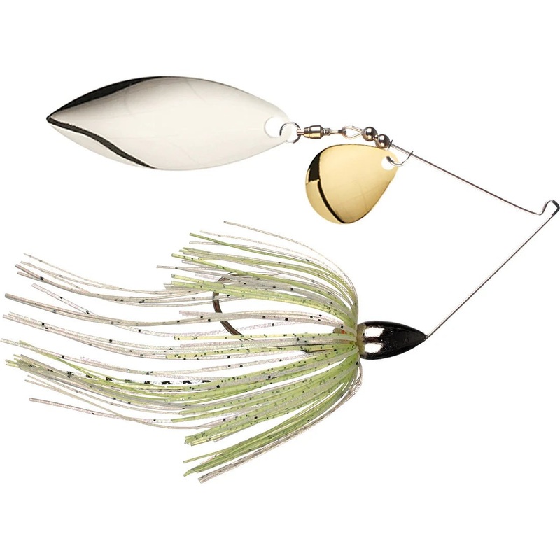 War Eagle Spinnerbait Colorado/Willow 3/8 oz Nickle Sexy Shad