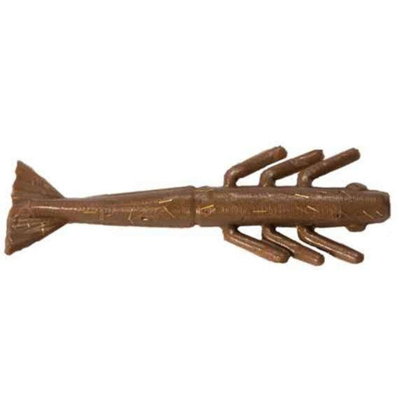Fishbites Fish Fight Club Fight’N Shrimp Jerk Bait, 3-1/2″, 6pk, Lights Out